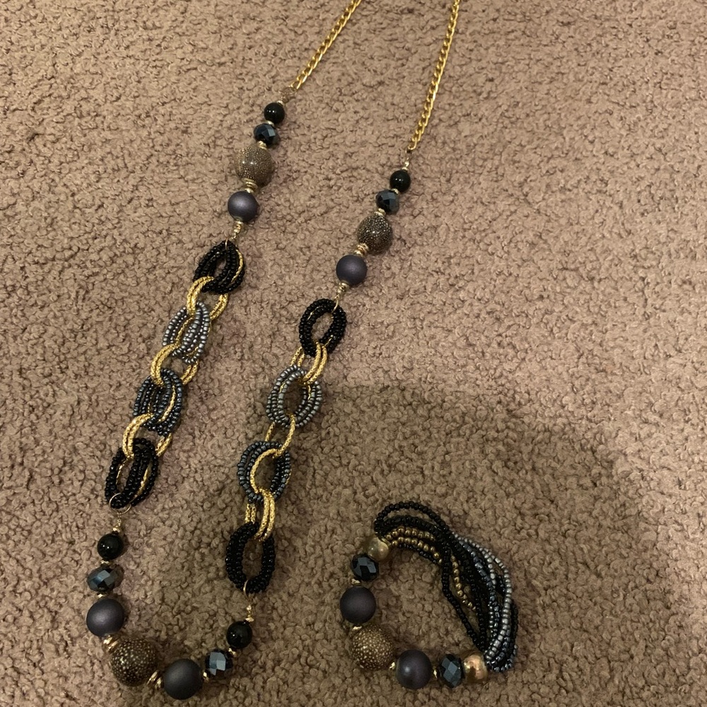necklace and bracelet set